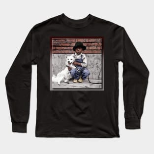 A Boy and His Dog Long Sleeve T-Shirt